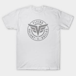 Flying Valiant Builds (Gray - White) T-Shirt